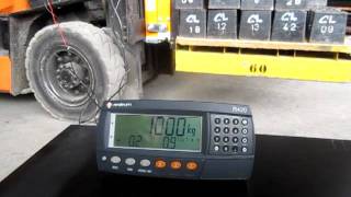 SEKO Forklift Scale load tilt compensated weighing